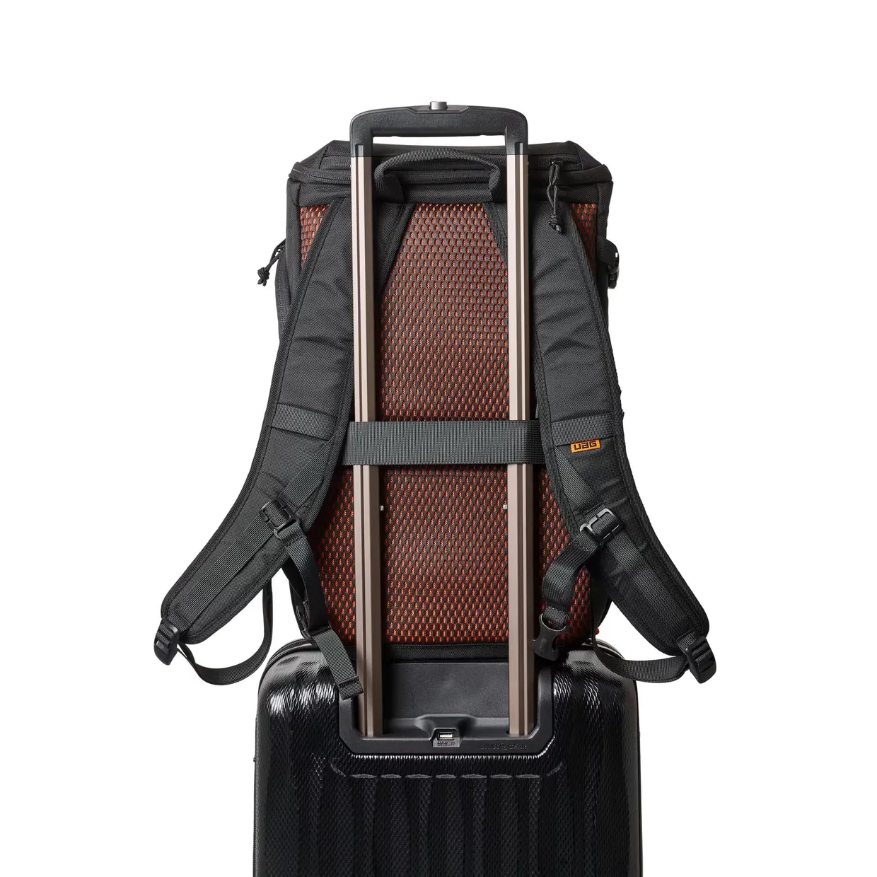 Рюкзак для ноутбука UAG Civilian Backpack 20L 16" Black/Orange — фото 2