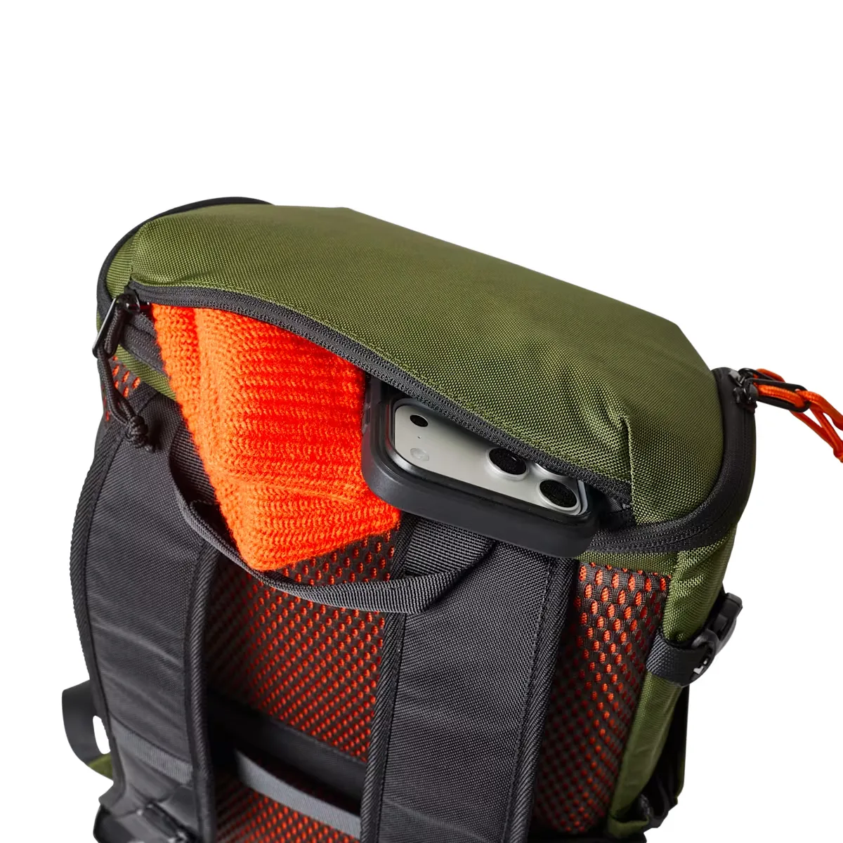 Рюкзак для ноутбука UAG Civilian Backpack 20L 16" Olive/Orange — фото 7