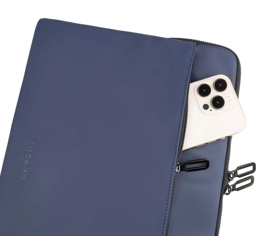 Чехол для ноутбука Tucano Gommo Sleeve 16" Blue — фото 4