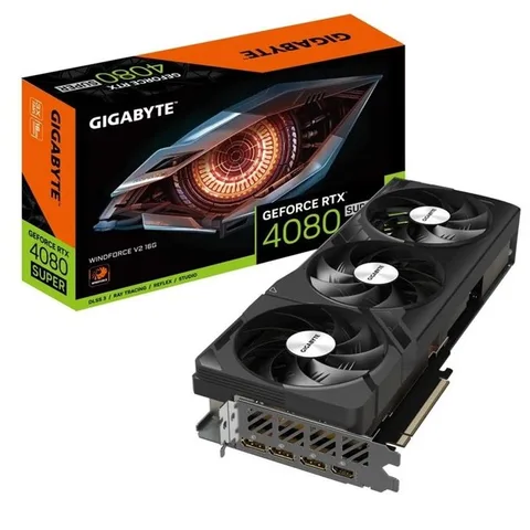 Видеокарта Gigabyte GeForce RTX 4080 Super 16GB GDDR6X Windforce V2 (GV-N408SWF3V2-16GD)