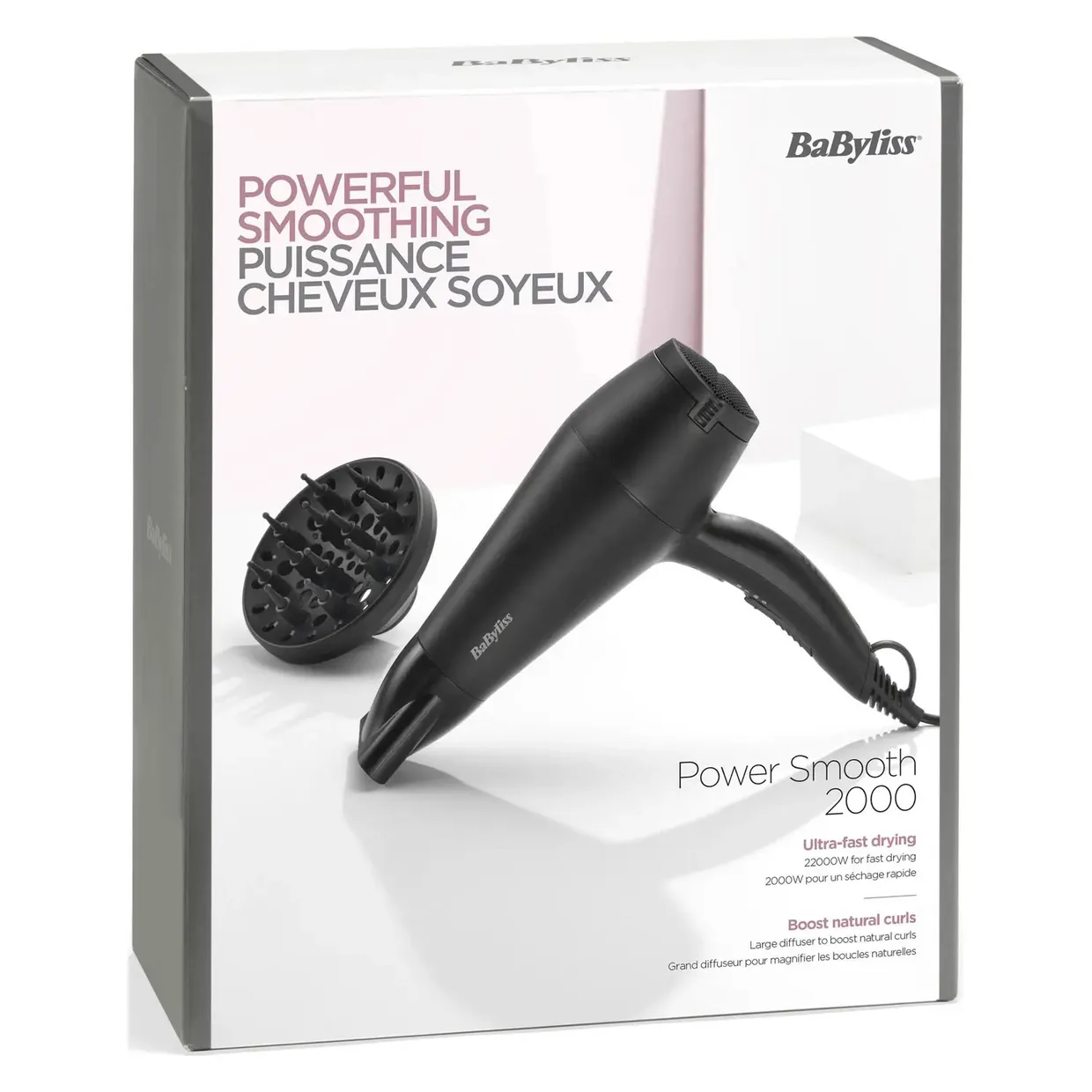 Фен BaByliss Power Smooth 2000 D215DE — фото 4