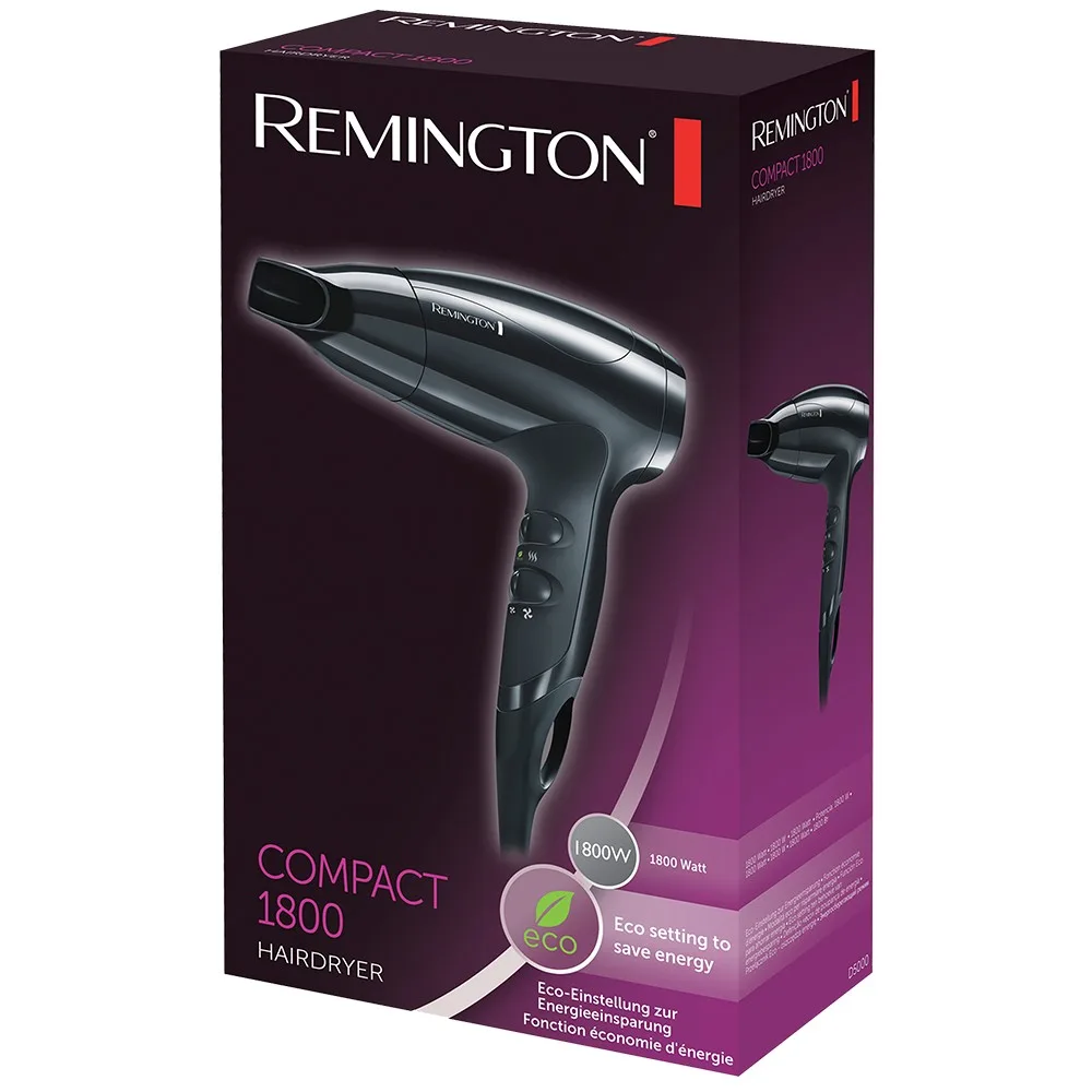 Фен дорожный Remington Compact 1800 D5000 — фото 2