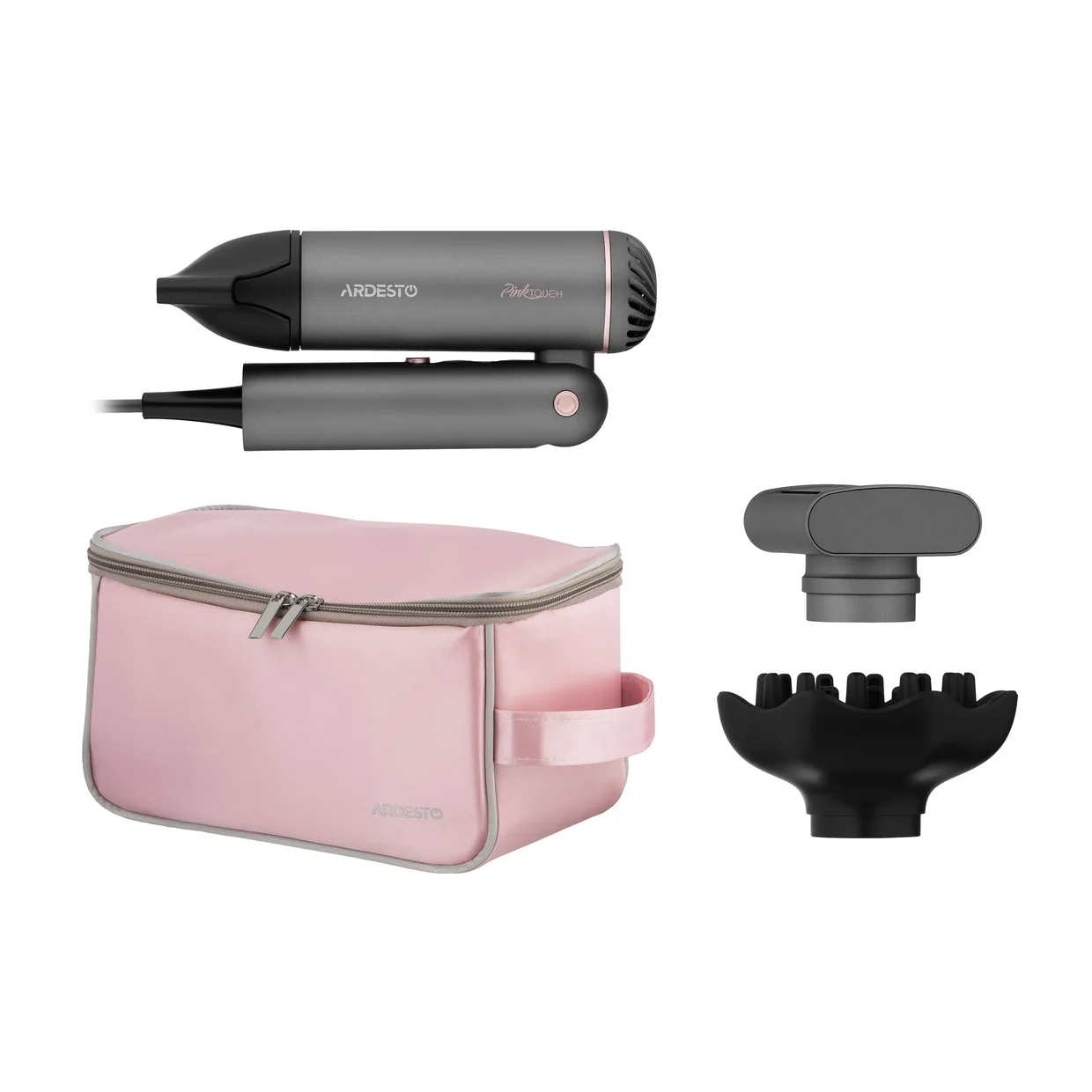 Фен дорожный Ardesto Pink Touch HD-R360PT — фото 7