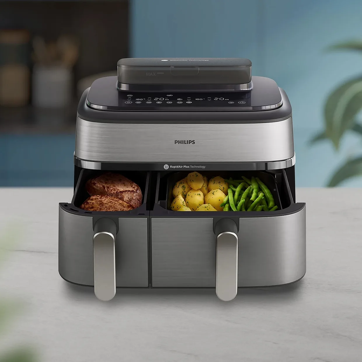 Мультипечь Philips 5000 Series Ovi Dual Steam NA555/00 — фото 5