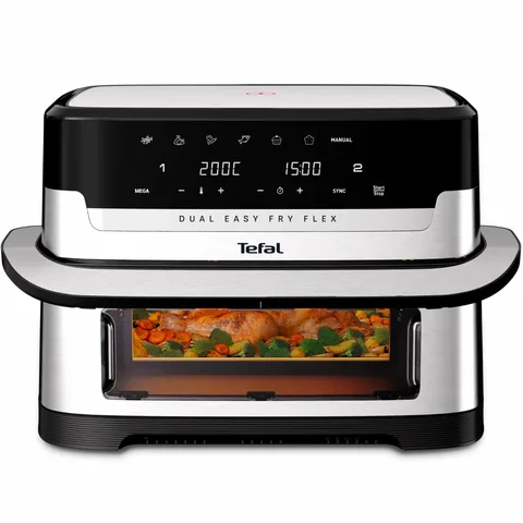 Мультипечь Tefal Dual Easy Fry Flex EY922DE0