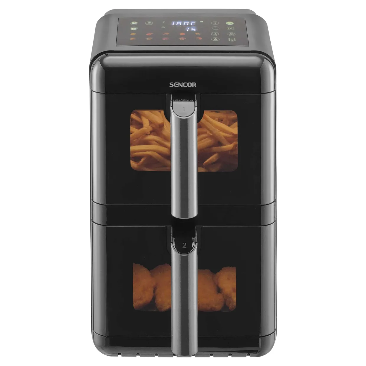 Мультипечь Sencor Dual Vita Fryer SFR 1250BK