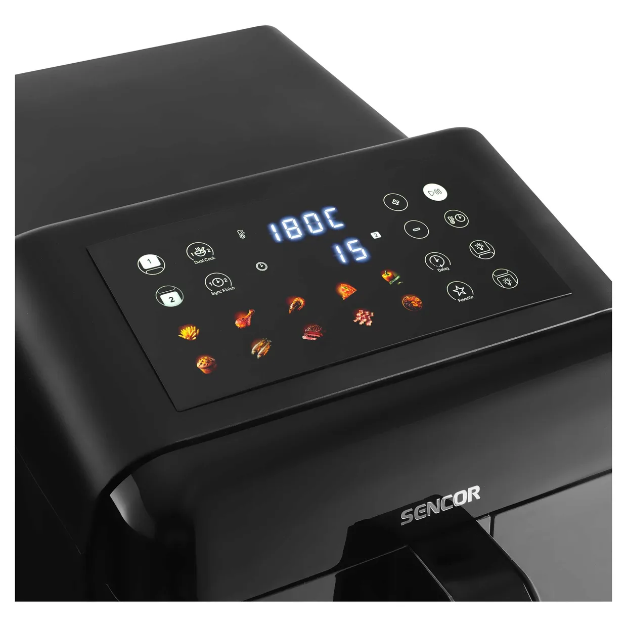 Мультипечь Sencor Dual Vita Fryer SFR 1250BK — фото 4