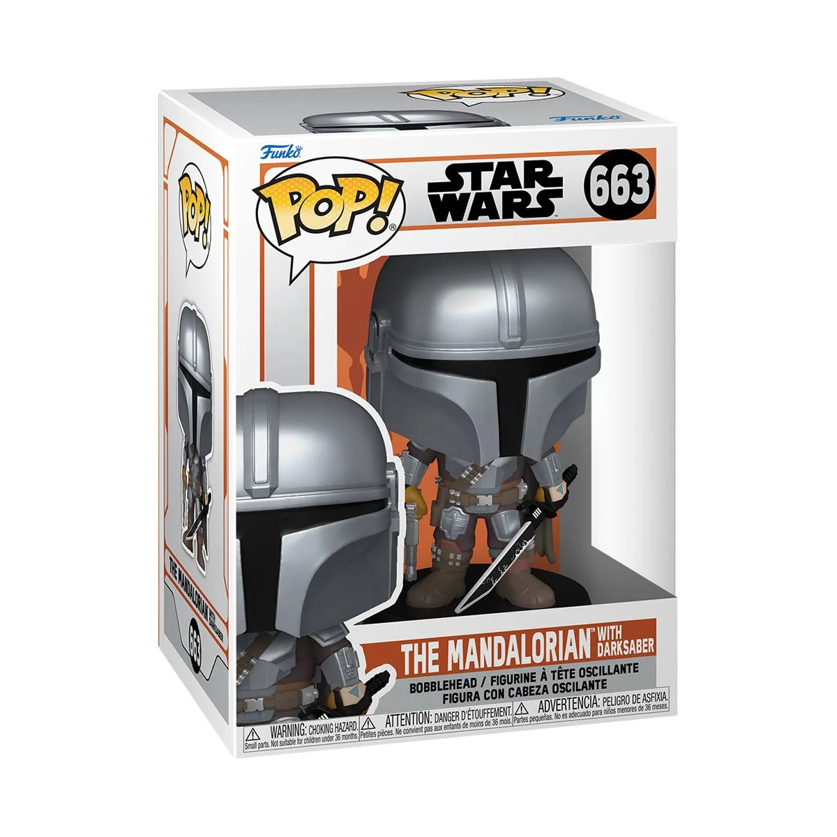 Фигурка Funko Pop! Star Wars: The Mandalorian – The Mandalorian #663 — фото 2