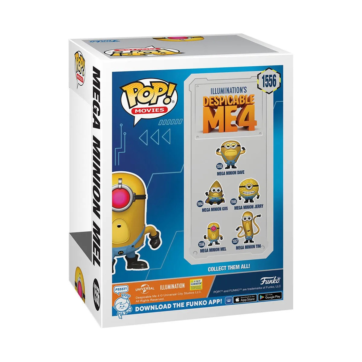 Фигурка Funko Pop! Despicable Me 4 – Mega Minion Mel #1556 — фото 3