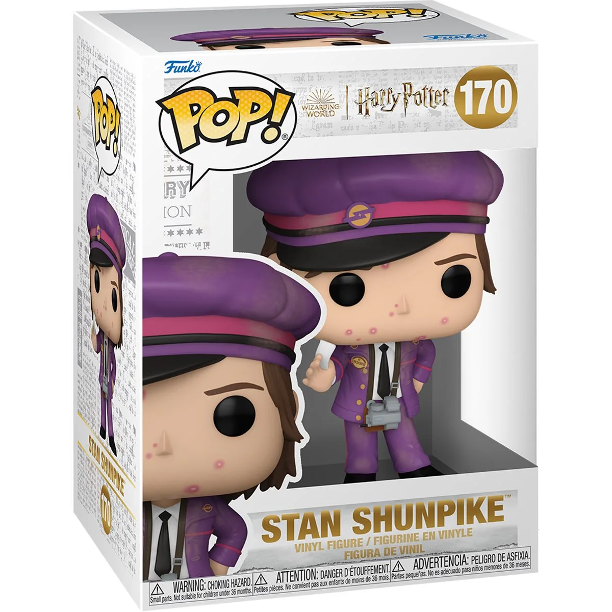 Фигурка Funko Pop! Harry Potter and the Prisoner of Azkaban – Stan Shunpike #170 — фото 2