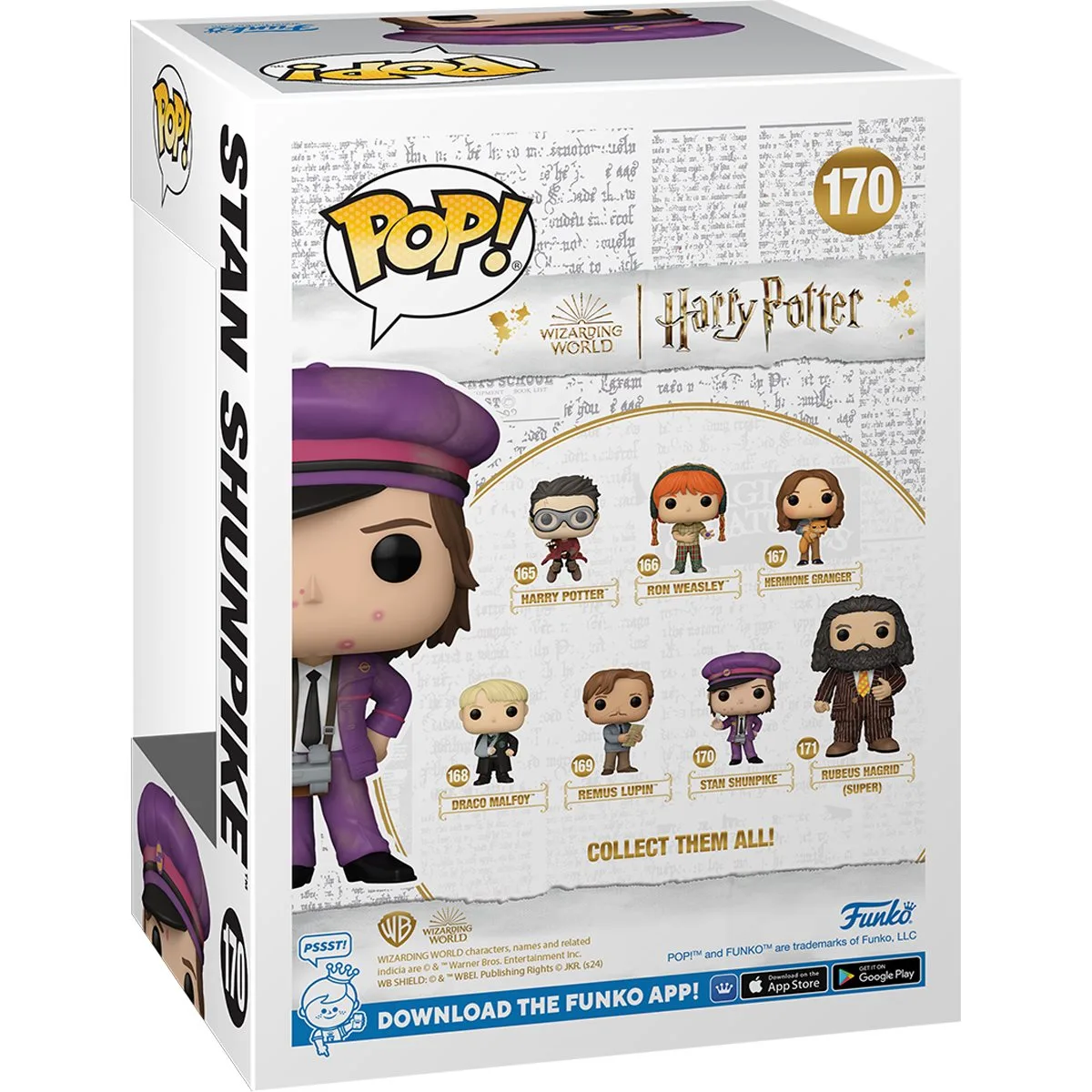Фигурка Funko Pop! Harry Potter and the Prisoner of Azkaban – Stan Shunpike #170 — фото 3