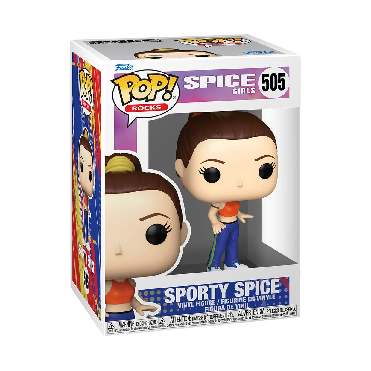 Фігурка Funko Pop! Rocks: Spice Girls – Sporty Spice #505 — фото 2
