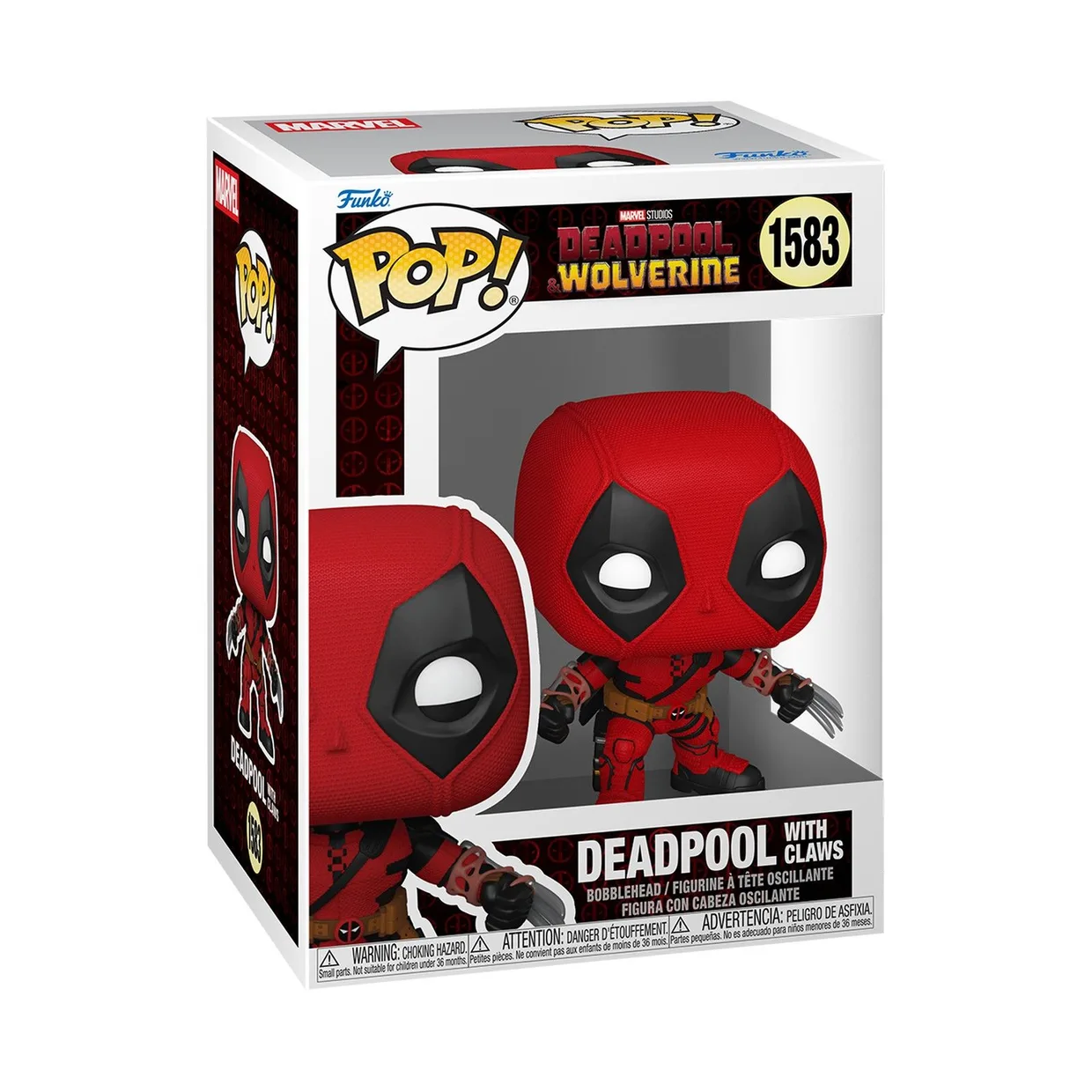 Фигурка Funko Pop! Marvel: Deadpool & Wolverine – Deadpool with Claws #1583 — фото 2