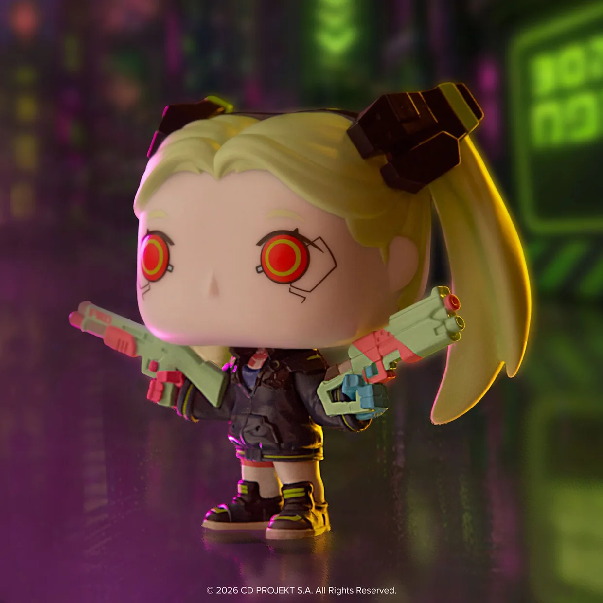 Фигурка Funko Pop! Cyberpunk: Edgerunners – Rebecca #2415 — фото 3