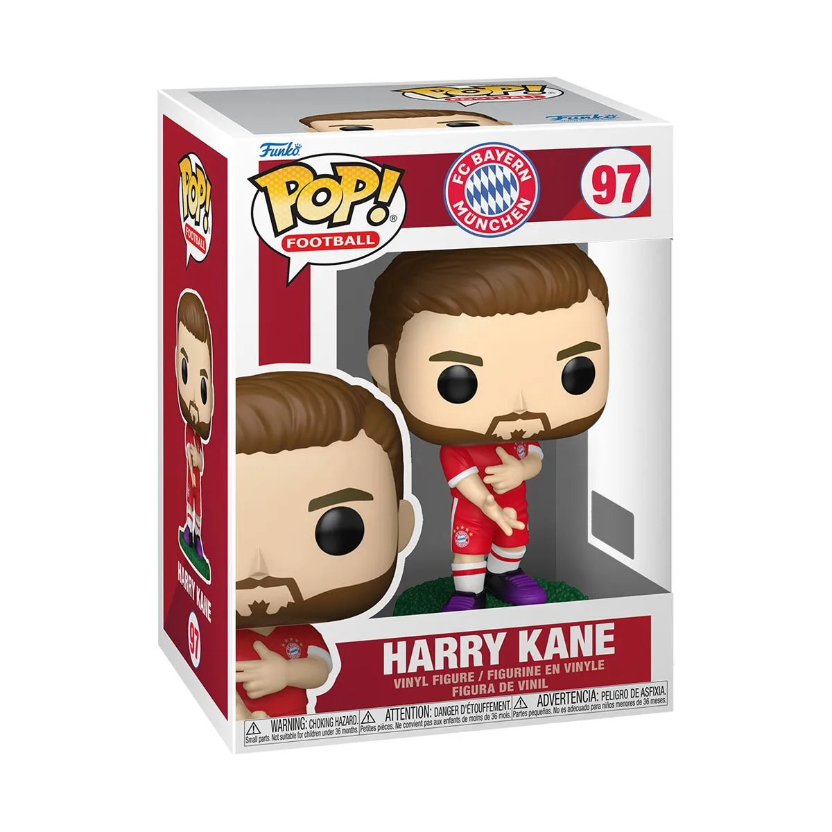 Фигурка Funko Pop! Football: FC Bayern Munich – Harry Kane #97 — фото 2
