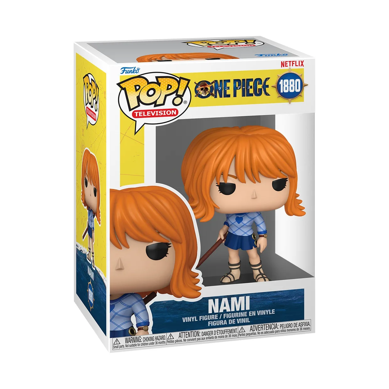Фігурка Funko Pop! One Piece (Netflix) – Nami #1880 — фото 2