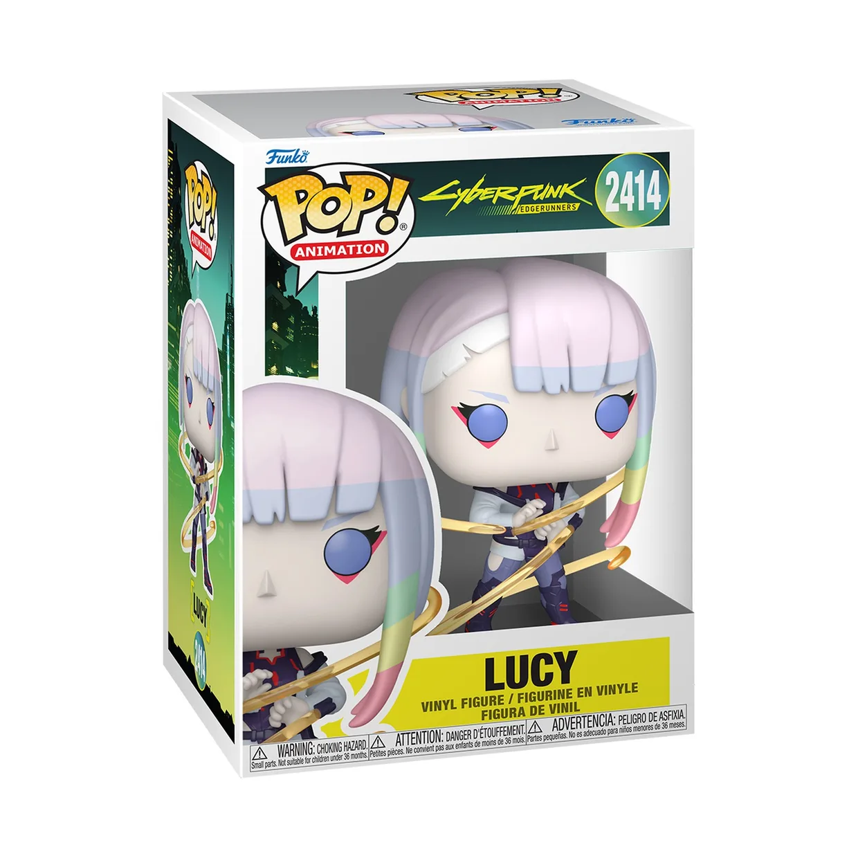 Фигурка Funko Pop! Cyberpunk: Edgerunners – Lucy #2414 — фото 2