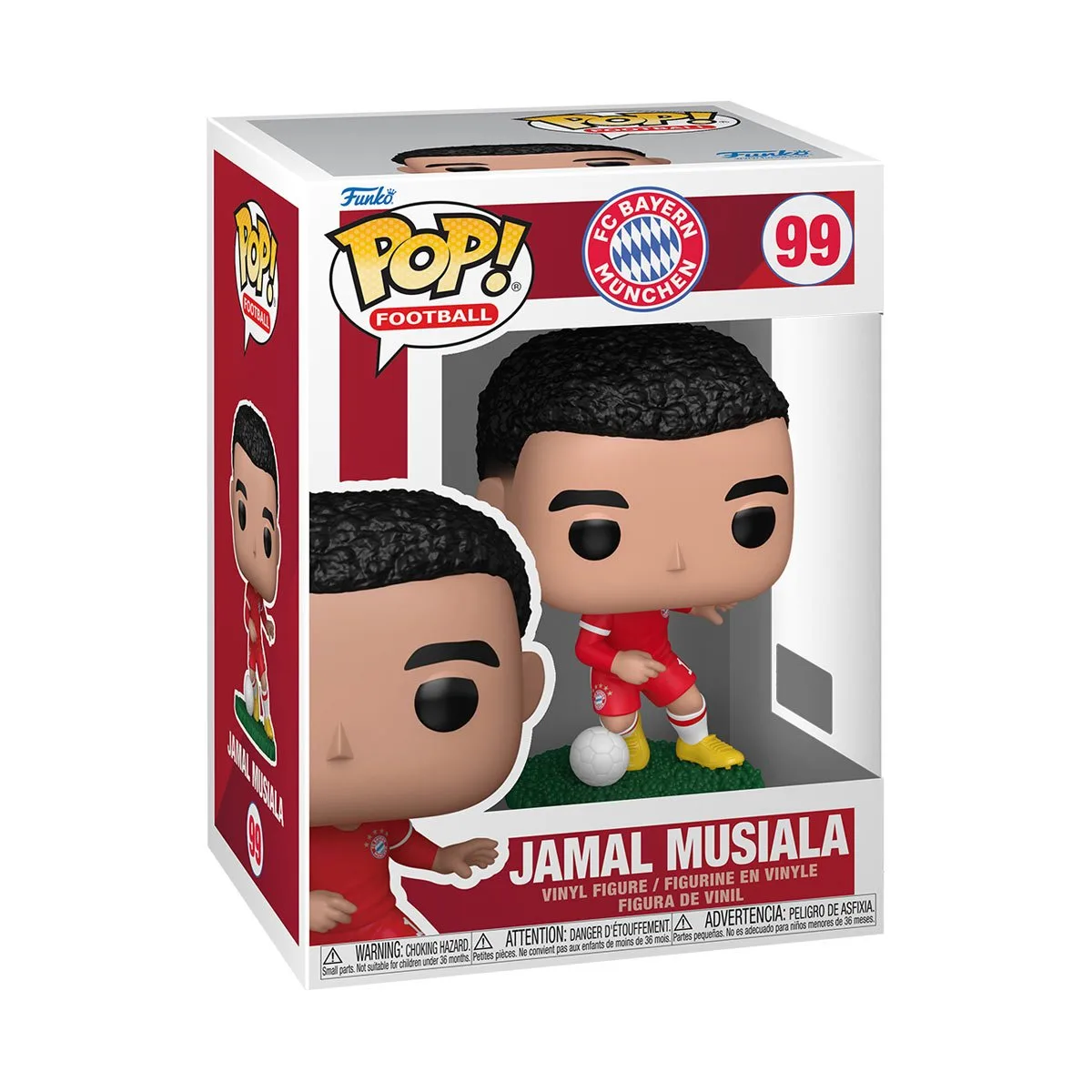 Фигурка Funko Pop! Football: FC Bayern Munich – Jamal Musiala #99 — фото 2