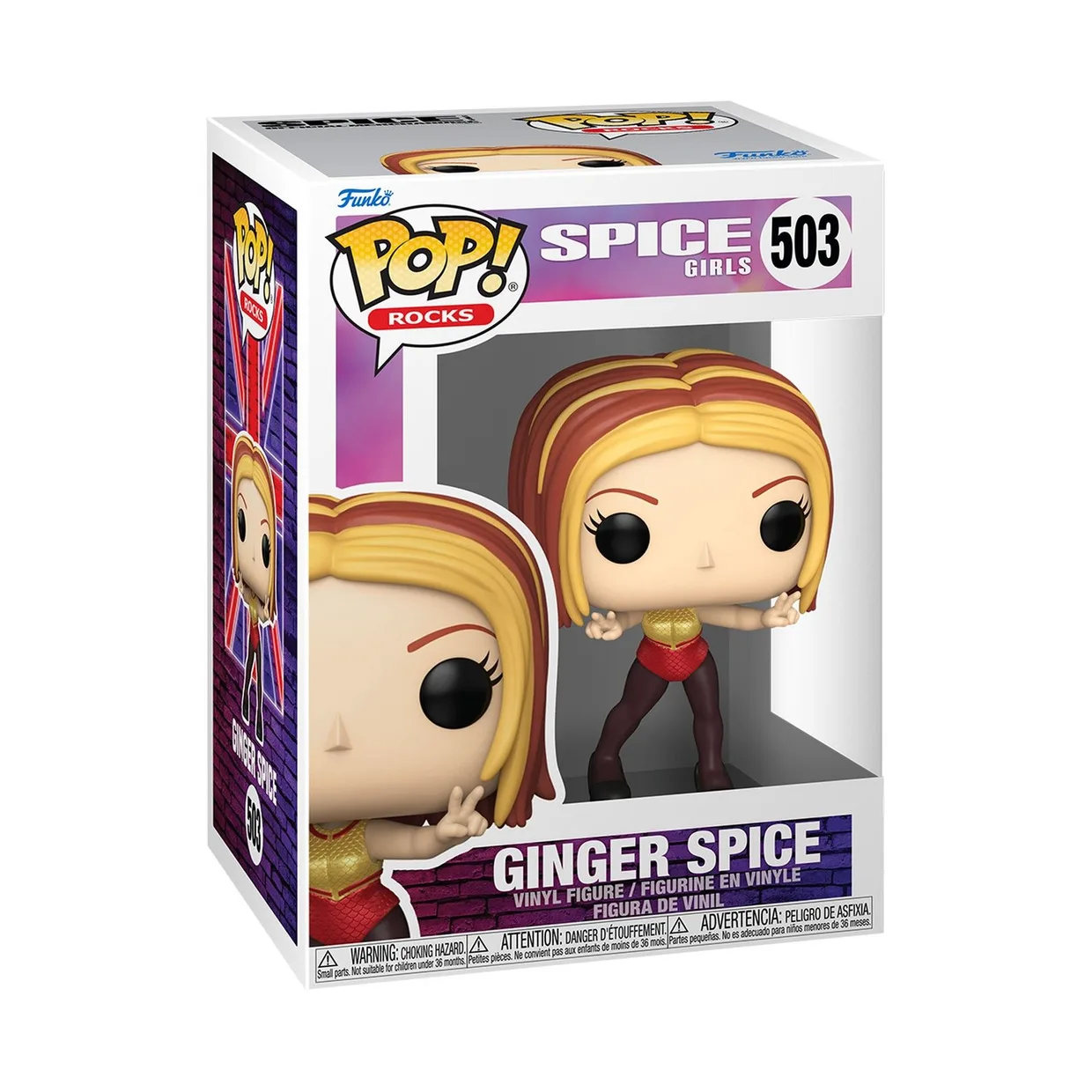 Фигурка Funko Pop! Rocks: Spice Girls – Ginger Spice #503 — фото 2