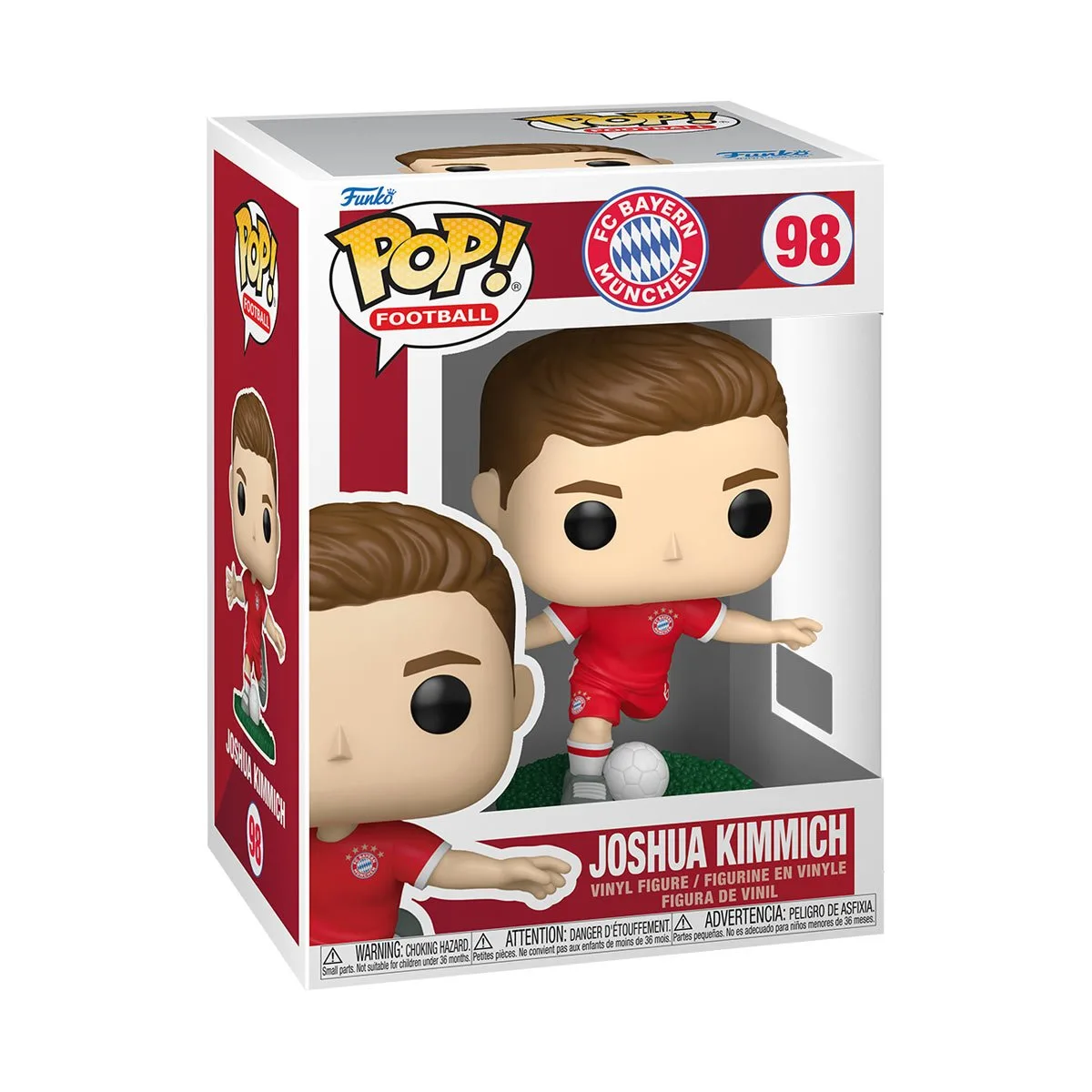Фигурка Funko Pop! Football: FC Bayern Munich – Joshua Kimmich #98 — фото 2