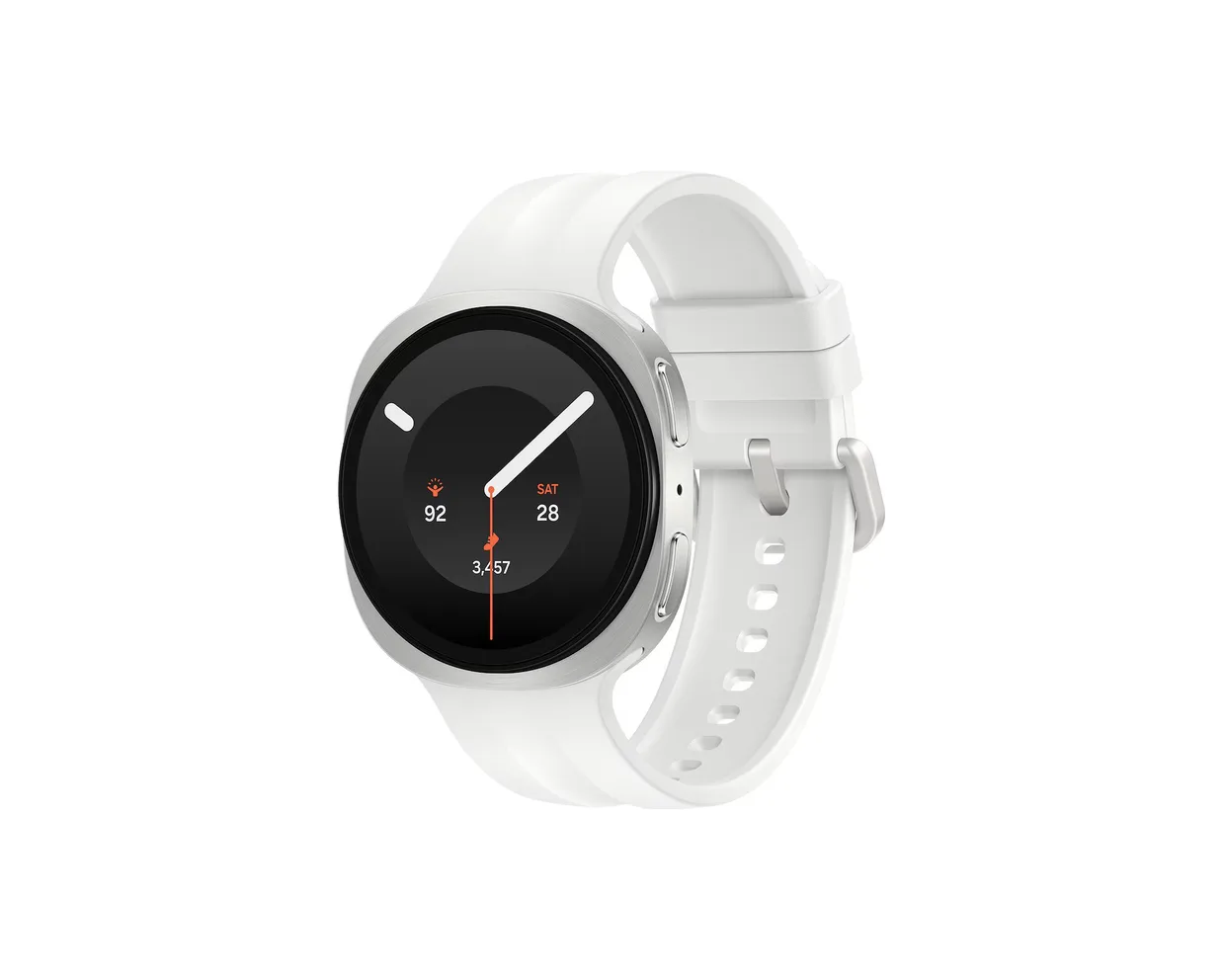 Смарт-часы Samsung Galaxy Watch9 LTE 40 мм серебристый/кремовый