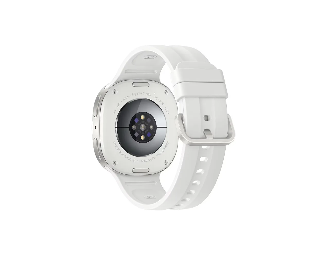Смарт-часы Samsung Galaxy Watch9 LTE 40 мм серебристый/кремовый — фото 4