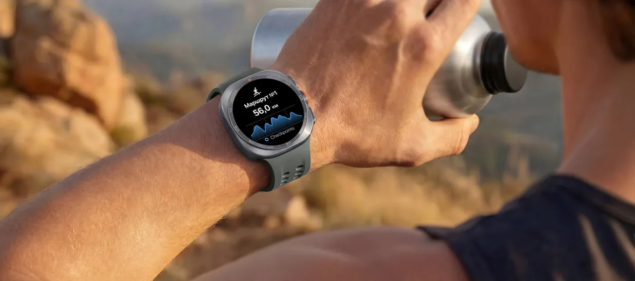 Смарт-часы Samsung Galaxy Watch Ultra 2 LTE 47 мм титановый серебристый — фото 8