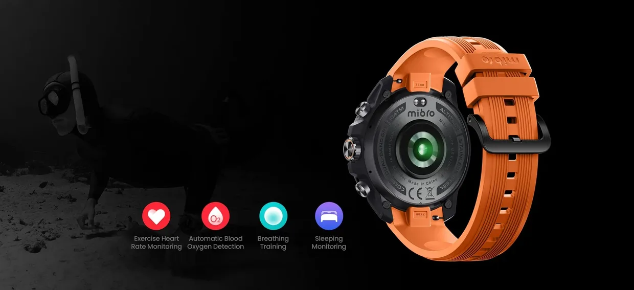 Смарт-часы Mibro GS Explorer S 48 мм черный (XPAW023OB) — фото 7