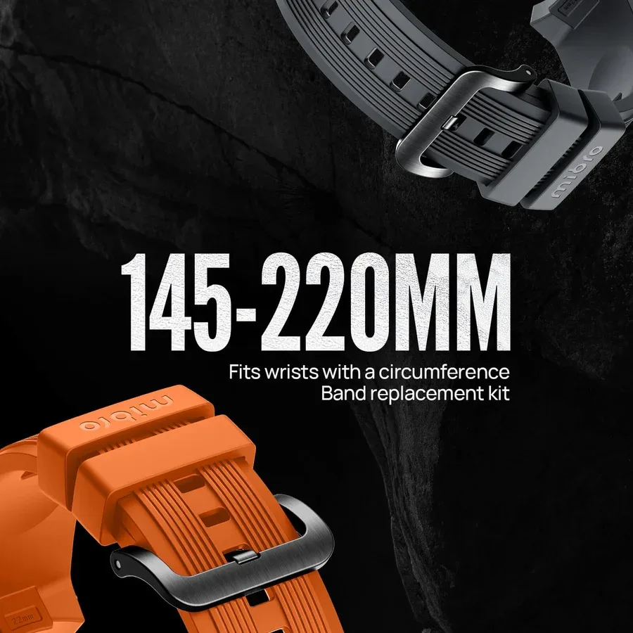 Смарт-часы Mibro GS Explorer S 48 мм черный (XPAW023OB) — фото 12