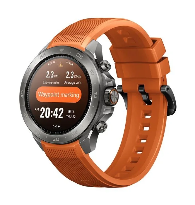 Смарт-часы Mibro GS Explorer S-Ti 48 мм титан, силиконовый ремешок (XPAW023TS)
