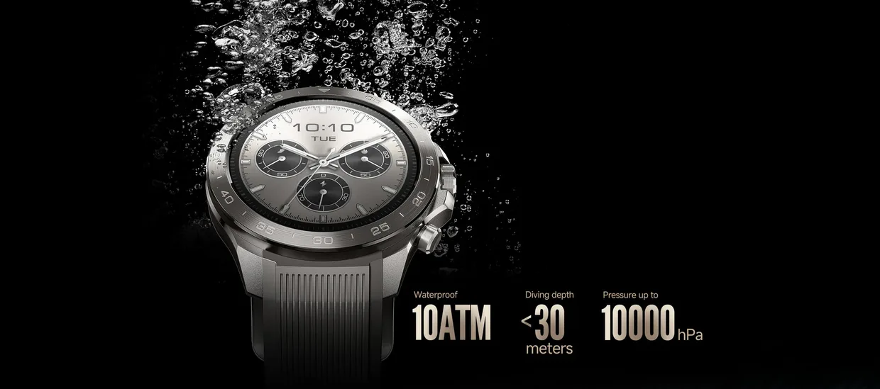 Смарт-часы Mibro GS Explorer S-Ti 48 мм титан, силиконовый ремешок (XPAW023TS) — фото 6