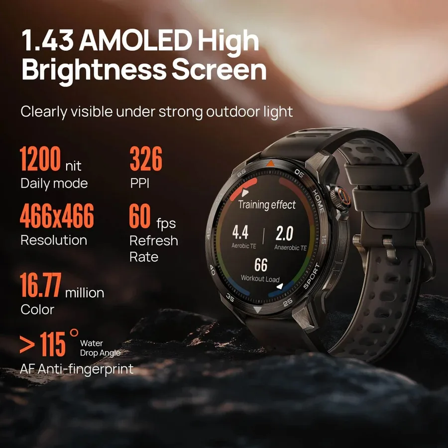 Смарт-часы Mibro GS Pro 2 48 мм светло-бежевый (XPAW025L) — фото 7