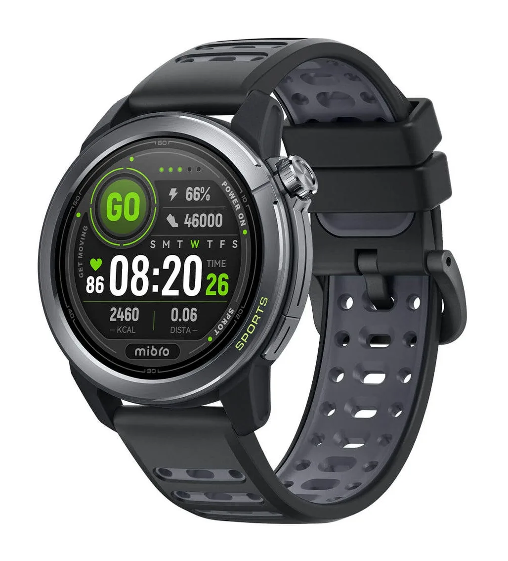 Смарт-часы Mibro GS Active 2 46 мм темно-серый (XPAW024D)