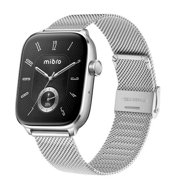 Смарт-часы Mibro Fit 44 мм серебристый (XPAW027S)