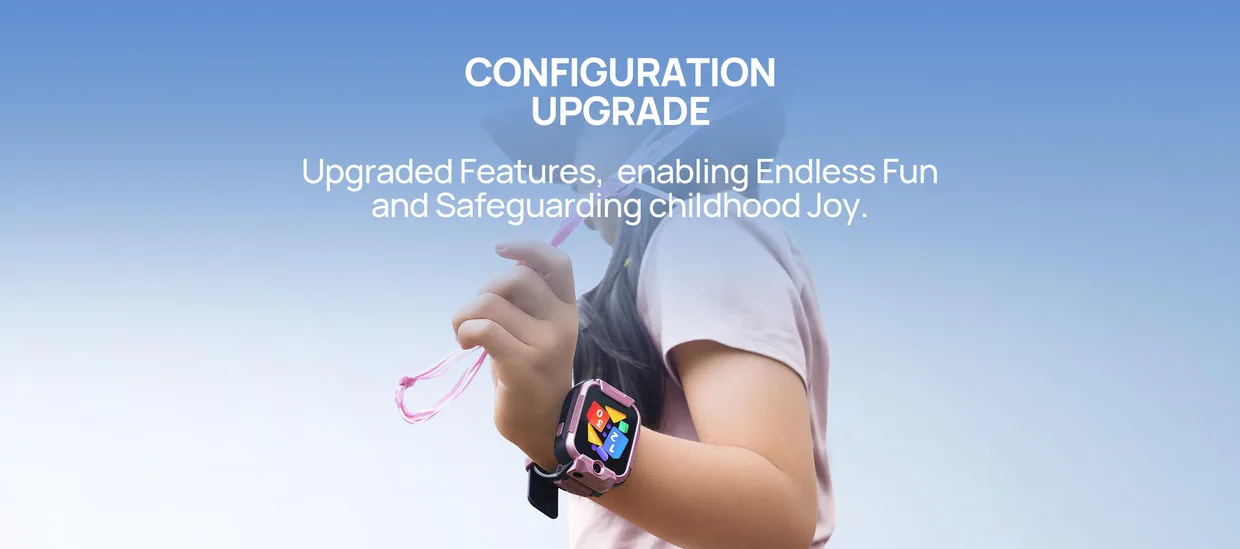 Дитячий смарт-годинник з GPS Mibro Kids Z5 рожевий (XPSWZ002P) — фото 6