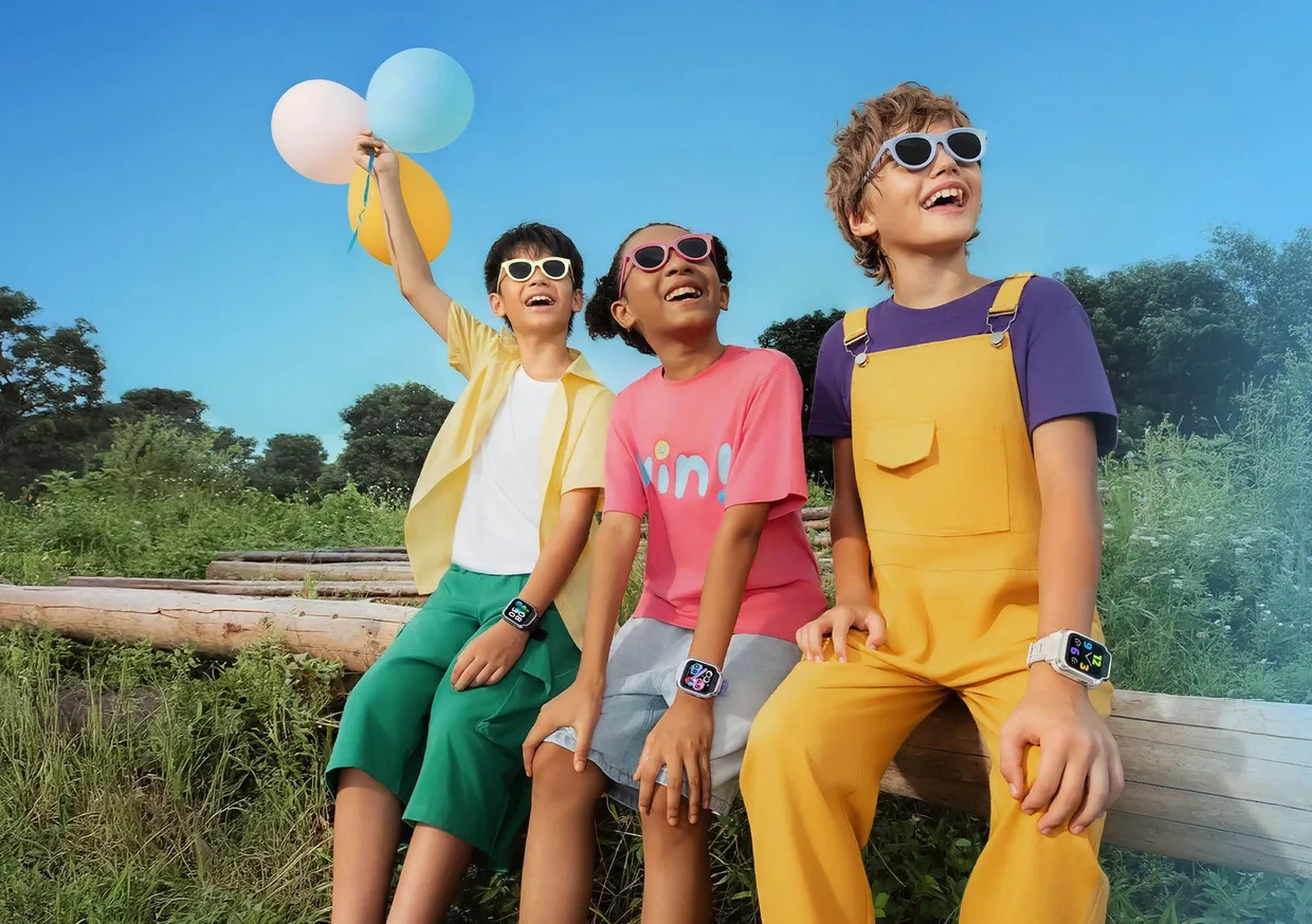 Детские смарт-часы с GPS Mibro Kids S1 песочно-золотой (XPSWY007D) — фото 5