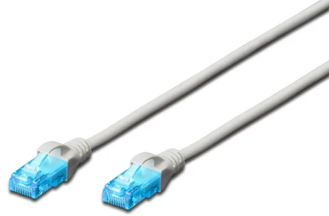 Патч-корд Digitus CAT 5e U/UTP 3 м серый (DK-1512-030)