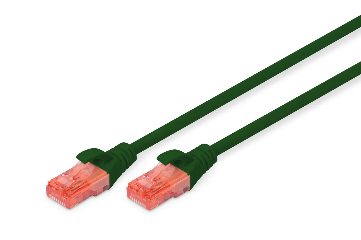 Патч-корд Digitus CAT 6 U/UTP 1 м зеленый (DK-1617-010/G)