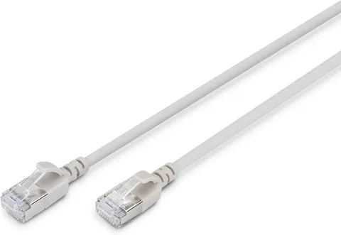 Патч-корд Digitus CAT 6A F/FTP Slim 0,5 м серый (DK-1632-A-005S)