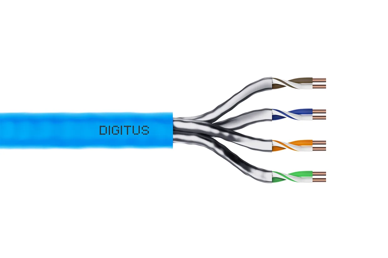 Кабель вита пара Digitus CAT 6A U/FTP 305 м блакитний (DK-1625-A-VH-305)