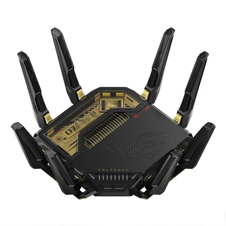 Игровой Wi-Fi роутер ASUS ROG Rapture GT-BE98 черный — фото 3