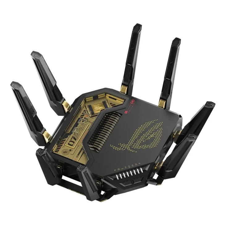 Игровой Wi-Fi роутер ASUS ROG Rapture GT-BE98 черный — фото 4