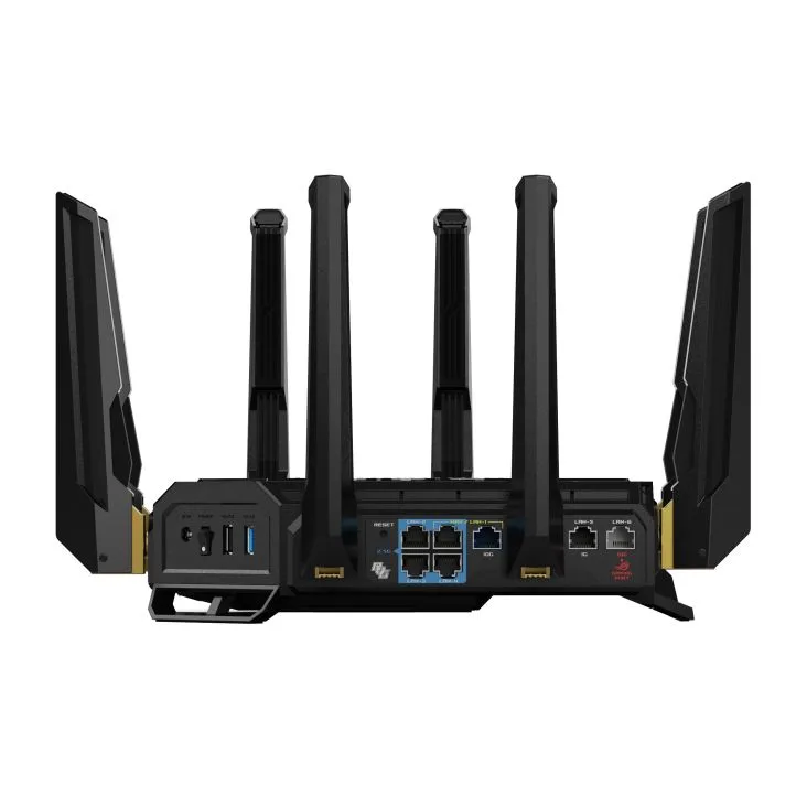 Игровой Wi-Fi роутер ASUS ROG Rapture GT-BE98 черный — фото 7