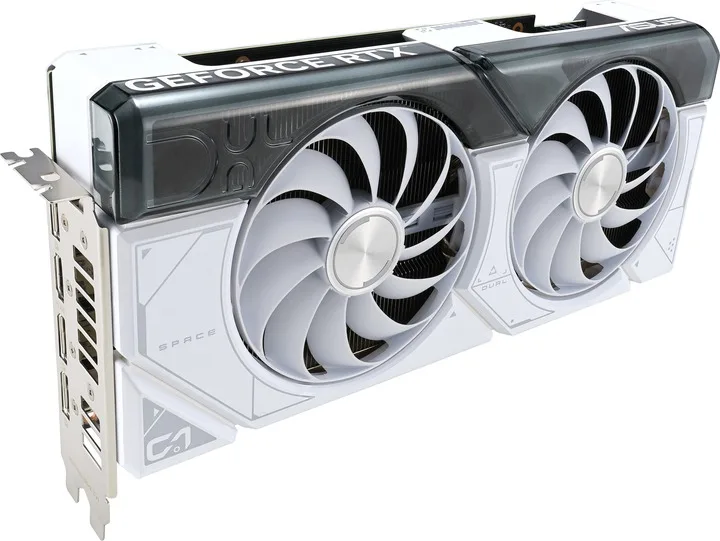 Видеокарта Asus GeForce RTX 4070 12GB GDDR6X Dual EVO White OC (DUAL-RTX4070-O12G-EVO-WHITE) — фото 3