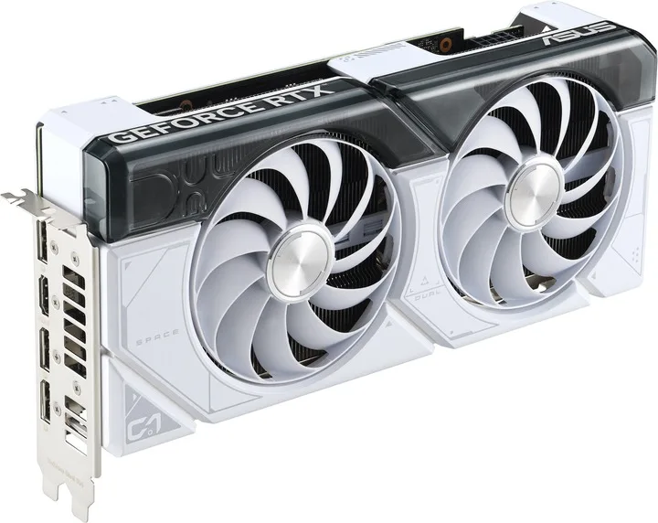 Видеокарта Asus GeForce RTX 4070 12GB GDDR6X Dual EVO White OC (DUAL-RTX4070-O12G-EVO-WHITE) — фото 4
