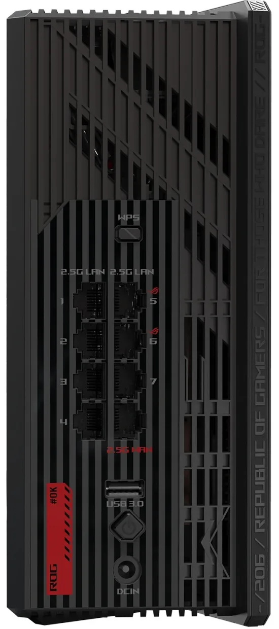 Ігровий Wi-Fi роутер ASUS ROG Strix GS-BE18000 чорний — фото 7