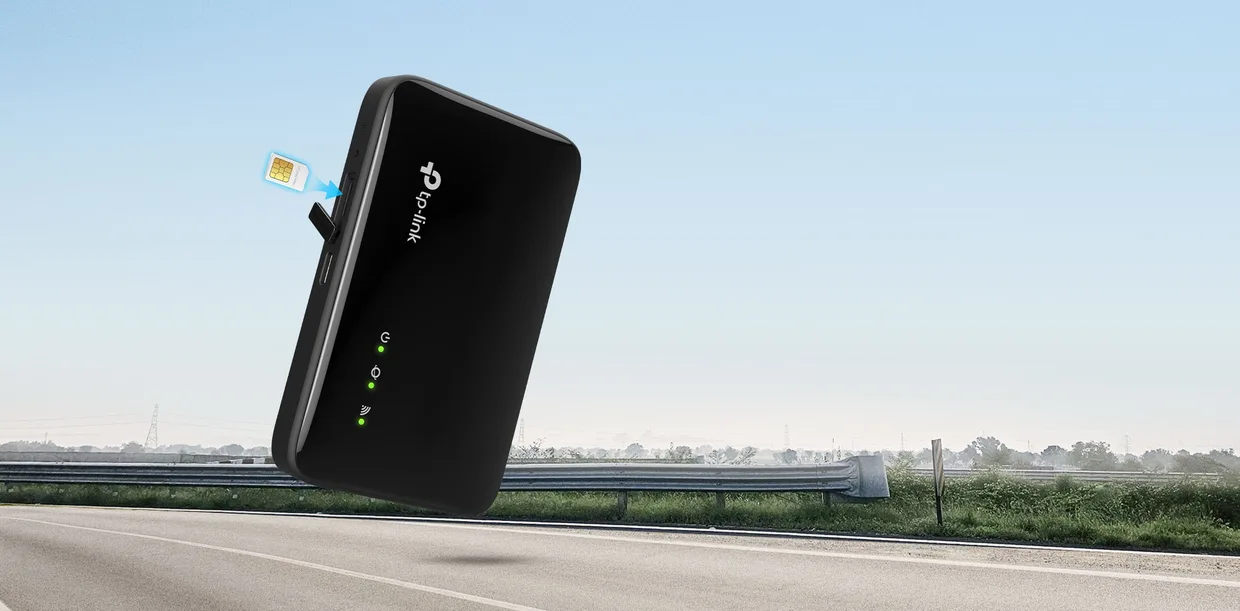 Мобільний 4G Wi-Fi роутер TP-Link M7005 чорний — фото 6