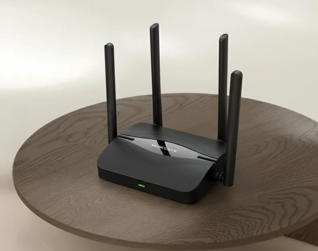 Wi-Fi роутер Mercusys MR25BE чорний — фото 3