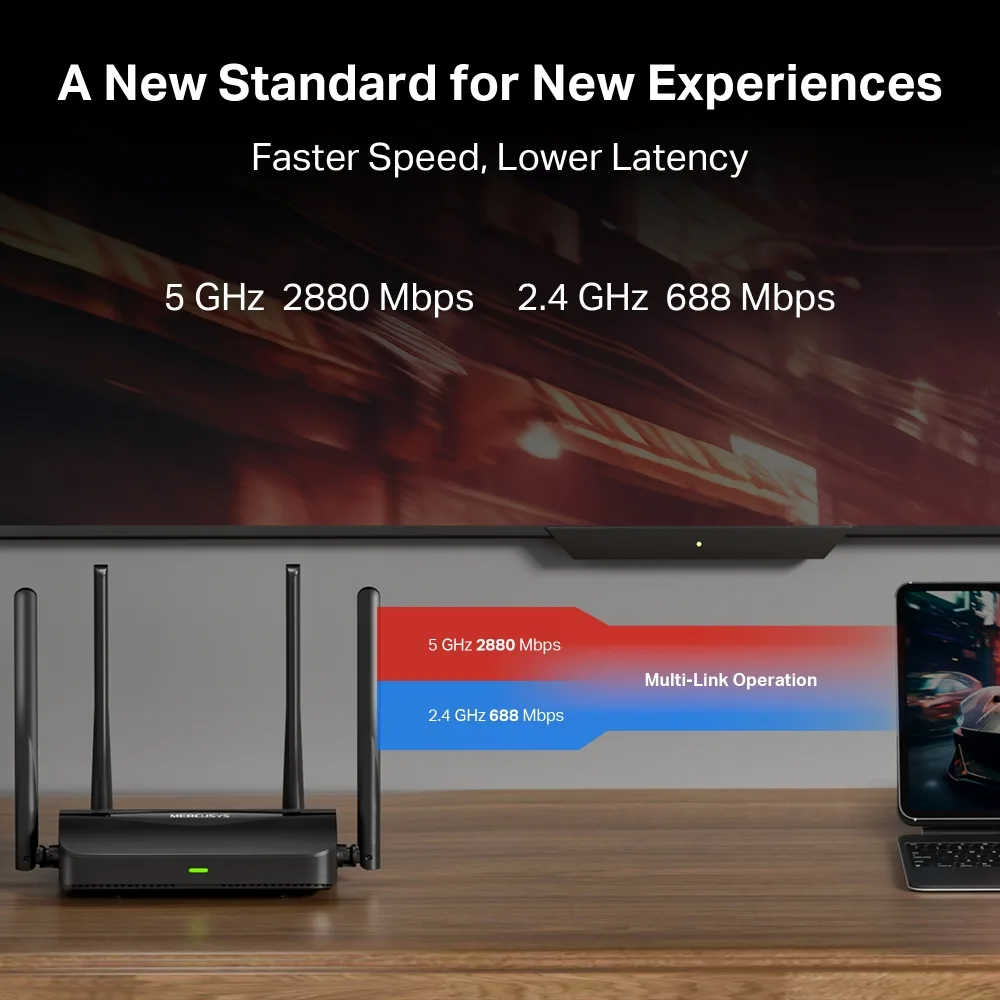 Wi-Fi роутер Mercusys MR25BE чорний — фото 7