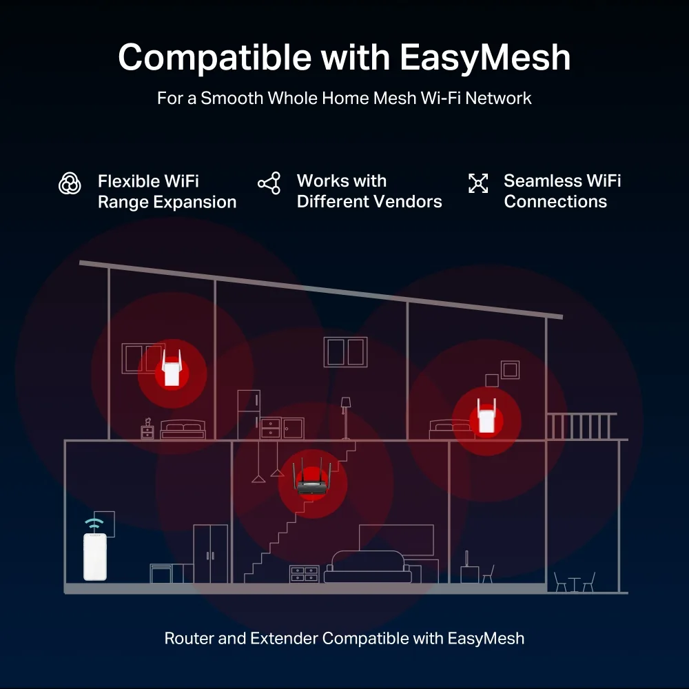 Wi-Fi роутер Mercusys MR25BE чорний — фото 10